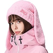 Amazon | [アッシュグリーム] ニット帽 ラビット うさぎ耳 全5色